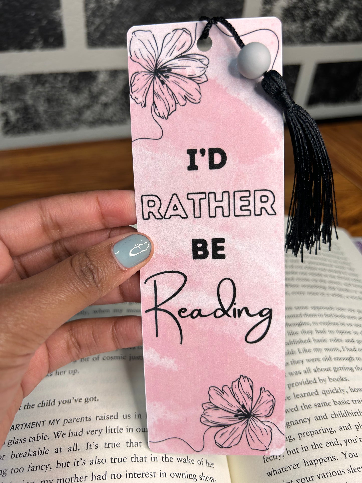 Rather Be Readlng Bookmark