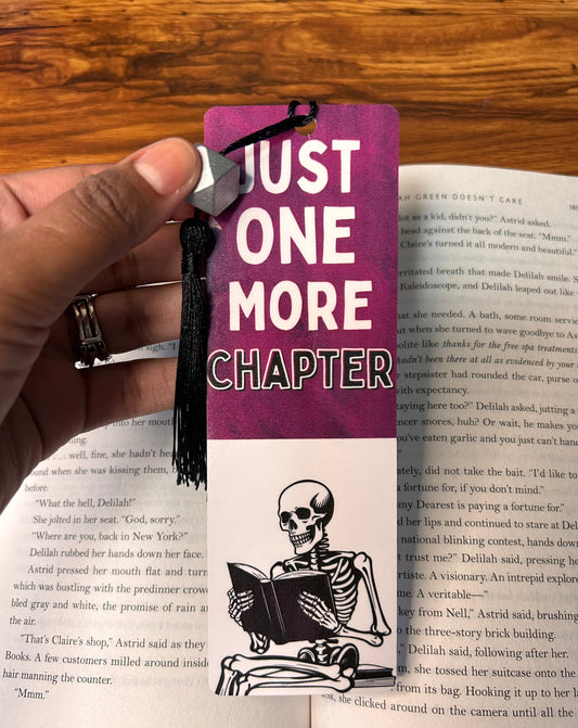 One More Chapter Bookmark